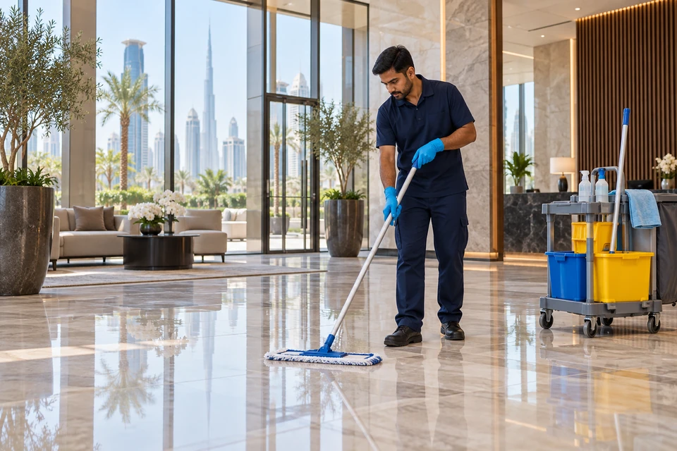 Building Cleaning Services — illustrative service scene