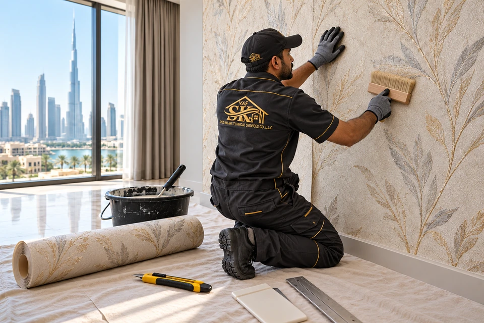 Wallpaper Fixing Works
